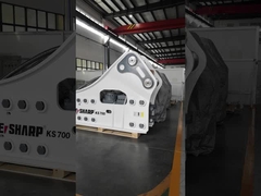 KS700 النوع الجانبي الكاسح الهيدروليكي مم قطر الصلب مناسب ~ حفر طن