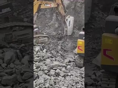 5500Kg KS550 حجر هيدروليكي ثقيل مفك مطرقة OEM متاحة