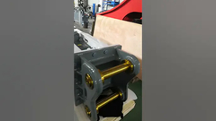 KS220 الهيدروليكية العليا نوع كسر 190mm قطر الصلب مناسب 45 ~ 55 طن الحفر