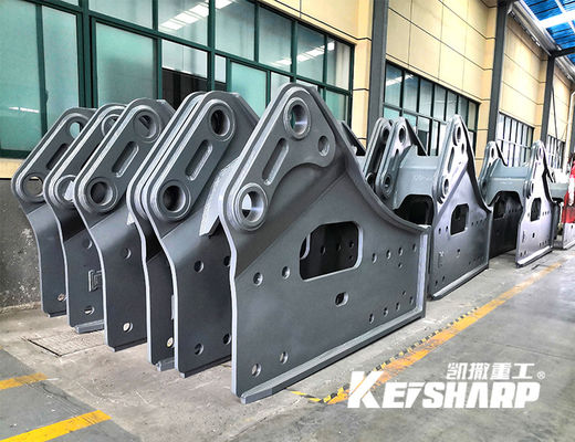 جودة  Side Type Hydraulic Breaker Spare Parts Bracket KS60 KS80 KS220 KS400 مصنع