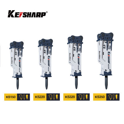 KS550 200mm نوع الصندوق الصفيحة الحفارة الكاسحات الهيدروليكية للتعدين / المعادن