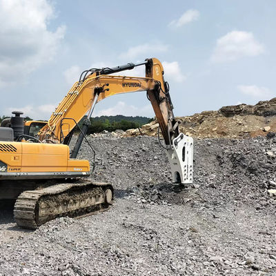 KS5600 نوع الجانب الهيدروليكية كاسحة الجهاز 205mm قطر الشق