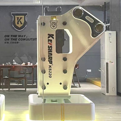 KS220 نوع الجانب الكاسح الهيدروليكي 140mm قطر القصبة 400-550bpm للحفر 20-27 طن