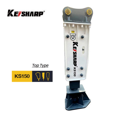 KS150 الحفرة الهيدروليكية كسارة الخرسانة النوع العلوي للمعادن / الطرق السريعة