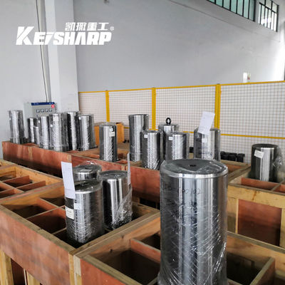 الحفرة الكاسحة الهيدروليكية البستون الصلب الصب المواد KS100 KS120 KS150