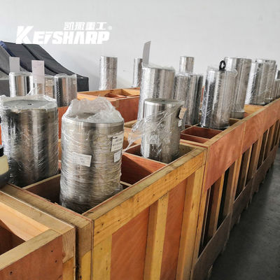 الحفرة الكاسحة الهيدروليكية البستون الصلب الصب المواد KS100 KS120 KS150