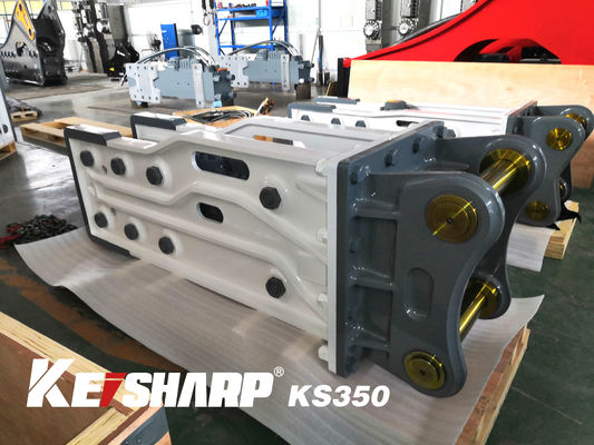KS350 الهيدروليكية العالية القياسية كسر 165mm قطر الصلبة للحفر 35-40 طن