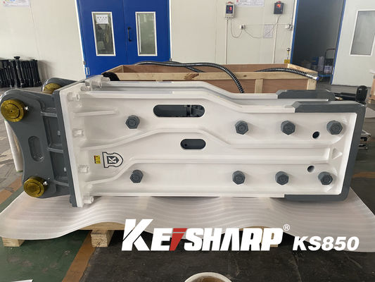 KS850 الهيدروليكية حجر ثقيل كسارة آلة للحفر 80-120 طن