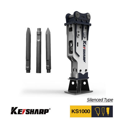 KS1000 نوع مربع كاسح هيدروليكي قطر القصبة 255mm للحفر 90-160 طن