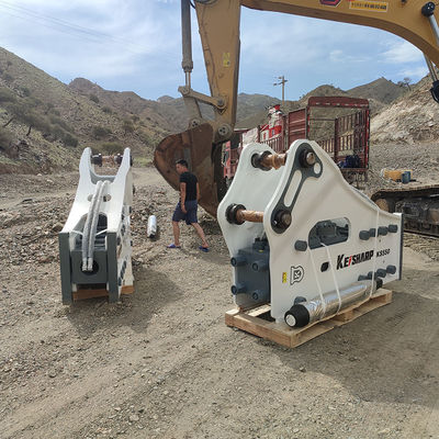 KS850 230mm شيزل متين كسار الصخور مطرقة هيدروليكية للبناء 50-65 طن