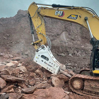 KS850 230mm شيزل متين كسار الصخور مطرقة هيدروليكية للبناء 50-65 طن