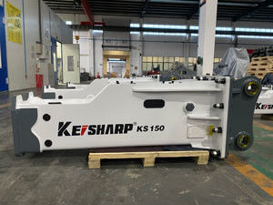 KS150 كسارة هيدروليكية من نوع مربع / كسارة هيدروليكية من نوع مربع للتعدين