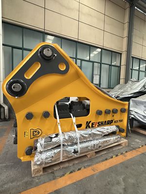 KS1000 نوع الجانب الهيدروليكية كاسحة الجهاز 260mm قطر الصلبة