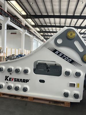 KS1000 نوع الجانب الهيدروليكية كاسحة الجهاز 260mm قطر الصلبة