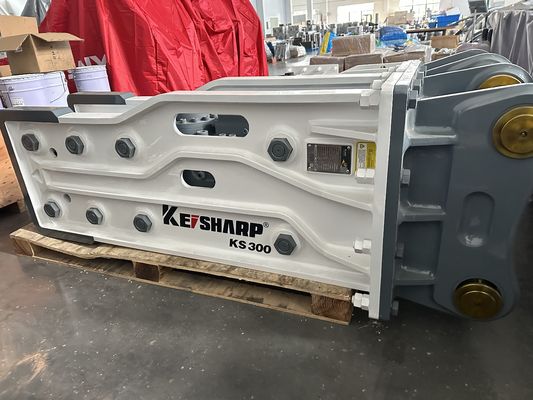 KS300 الهيدروليكية العليا نوع كاسح 190mm قطر الصفيحة ل 130-190L / min