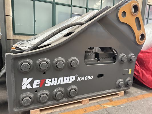 KS850 نوع الجانب الهيدروليكية كاسحة الجهاز 230mm قطر الشق
