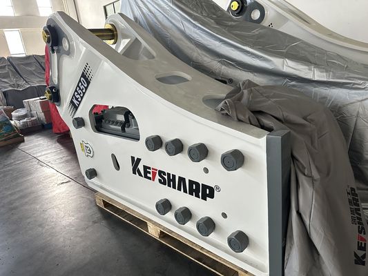 200ملم كيسيل KS550 نوع الجانب المباراة 50-55t حفارة كاسح هيدروليكي