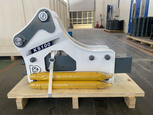 KS100 نوع الجانب 395kg الوزن 1545mm الطول 85mm شيزل هيدروليك كسر