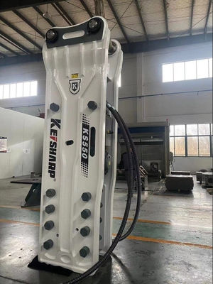 KS550 الجهاز الهيدروليكي للكسر الهيدروليكي للصخور من النوع الأعلى قطر القصبة 200 ملم