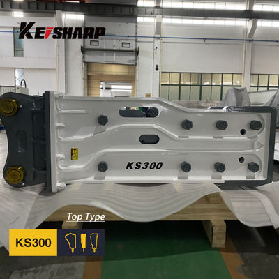 KS300 الحفرة الهيدروليكية حفر الصخور آلة النوع العلوي 150 ملم قطر الشق
