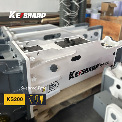 KS200 الهيدروليكية العالية القياسية 135 ملم قطر القصبة للحفر 18-22 طن