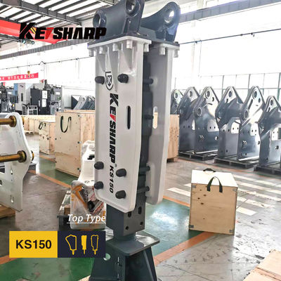 KS150 الحفرة الهيدروليكية حفر الصخور آلة النوع العلوي 100mm قطر الصخرة