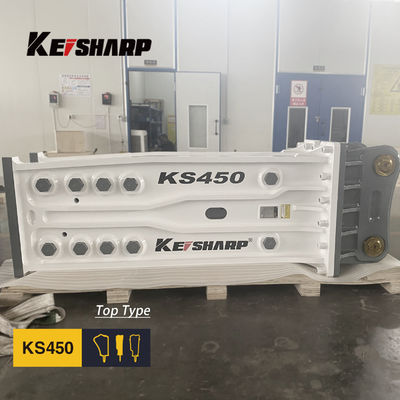 KS450 الحفرة الهيدروليكية حفر الصخور آلة النوع العلوي 190mm قطر الصخرة